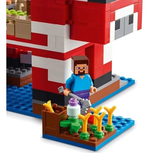 Конструктор LEGO Minecraft Грибний будинок 500 деталей (21270) фото 6