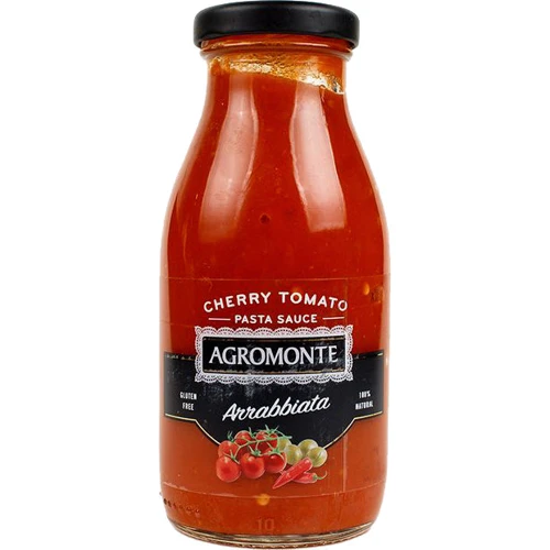 Соус томатный Арраббьята Agromonte Cherry Tomato Arrabbiata 260 г (8032817245918)