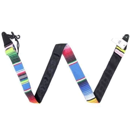 Гитарный ремень FENDER STRAP 2" SERAPE BLUE MULTI фото 4