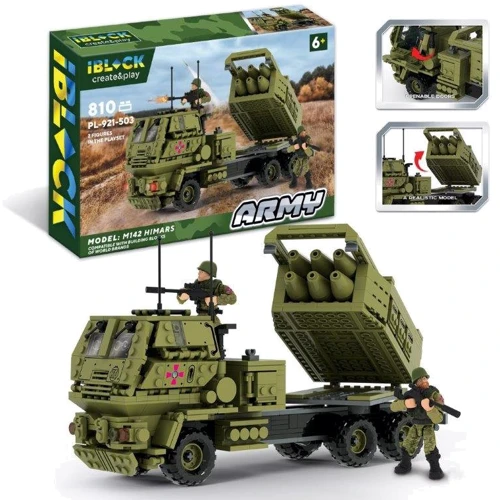 Конструктор IBLOCK Армия Himars (PL-921-503)