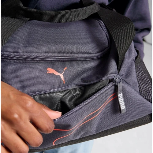 Сумка Puma Fundamentals Sports Bag 16L серая Уни 40x21.5x18.5 см (090332-04): Объем 16 л
