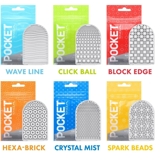 Мастурбатор TENGA Pocket Crystal Mist