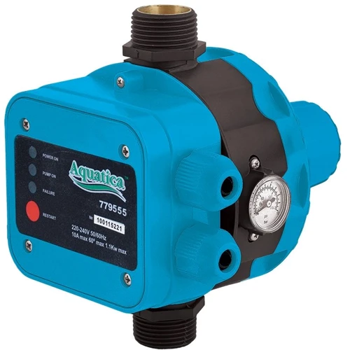 Контроллер давления электронный 1.1кВт Ø1" Aquatica (779555): Тип Контроллер давления