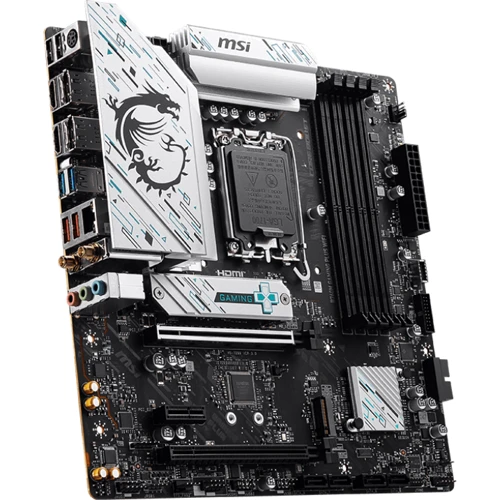 MSI B760M GAMING PLUS WIFI: Роз'єми на платі PCI Express x1, USB 3.2 Gen 1, USB 2.0, SATA 3.0, M.2