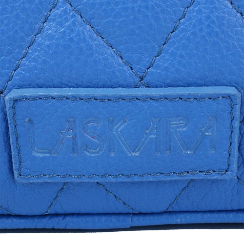 Женская сумка через плечо Laskara синяя (LK-DS256-blue): Фактура Матовая, Зернистая