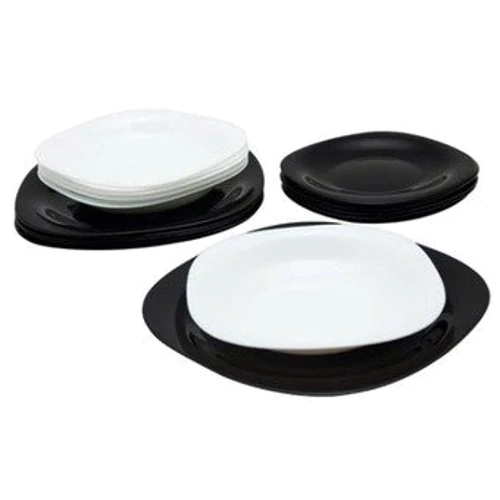 Столовый сервиз Сервиз Luminarc Carine White/Black D2381 (19 пр.)