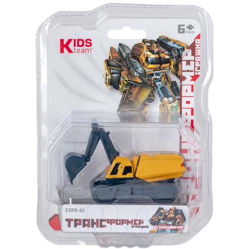 Трансформер Kids Team Екскаватор (E2015-02): Вид Машинки-трансформеры