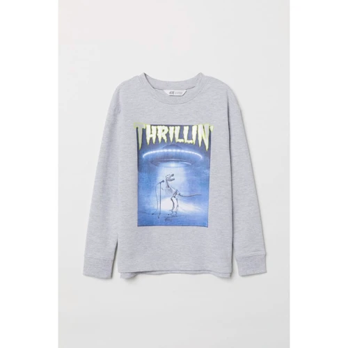 Свитшот H&M 1112-6875298 158-164 см серый