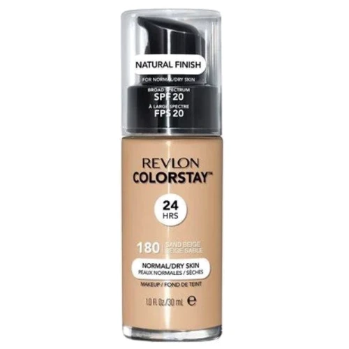 Revlon ColorStay №1180 Sand Beige Тональный крем комбинированная и жирная кожа с дозатором 30ml: Вид Тональные средства