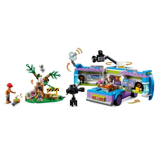 Конструктор LEGO Friends Отдел новостей Ван (41749): Рекомендуемый возраст 6+