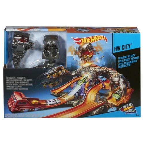 Трек Hot Wheels Атака Карзилли (CDR06): Тип петля с трамплином
