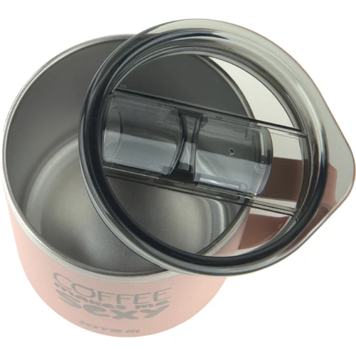 Термокухоль Kite Coffee makes me sexy 400 мл пудра (k22-379-03-2): Тип Термокружка