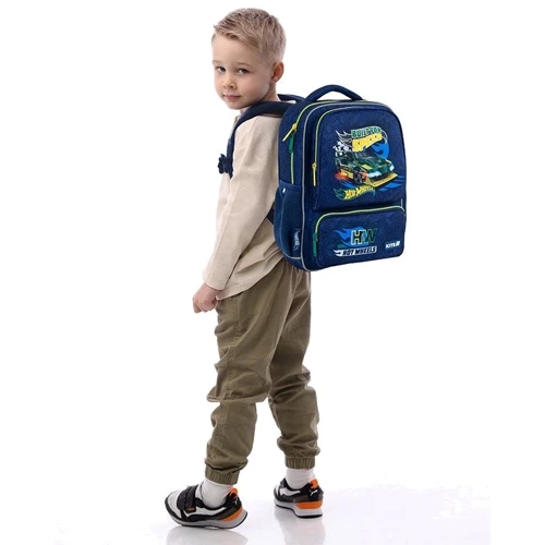 Рюкзак детский Kite HW25-559XS Kids 559 Hot Wheels: Корпус рюкзака Мягкий