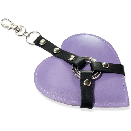 Брелок на карабине для ключей Art of Sex Heart Angel лаванда