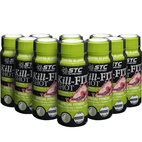 Жиросжигатель STC Nutrition Kill-Fit Shot 20 x 60 ml Red Fruits