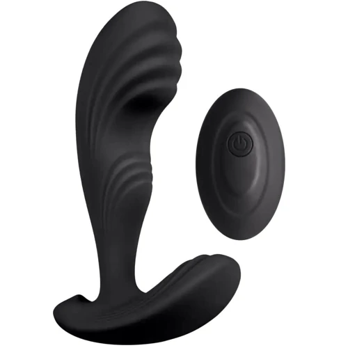 Вибромассажер простаты S Pleasures Premium Cozy, черный