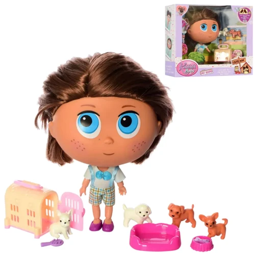 Кукла-пупс с домашним животным S+S Toys Мальчик аксессуары в наборе (BLD290)