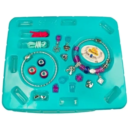 Ігровий набір для створення прикрас для дівчаток QUNXING Браслет шарм та підвіска (868-76)