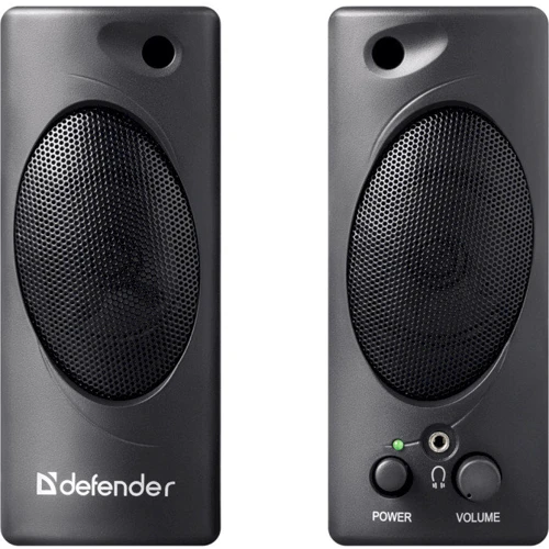 Акустическая система Defender SPK-50 Black (65150): Выходная мощность колонок 6 Вт