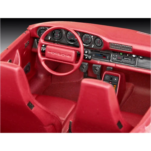 Сборная модель-копия Revell набор Автомобиль Porsche 911 Carrera 3.2 Coupé уровень 3 масштаб 1:24 (RVL-67688) фото 5