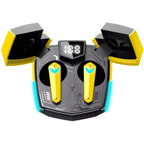 Наушники Canyon GTWS-2 Gaming Yellow (CND-GTWS2Y): Тип конструкции вакуумные