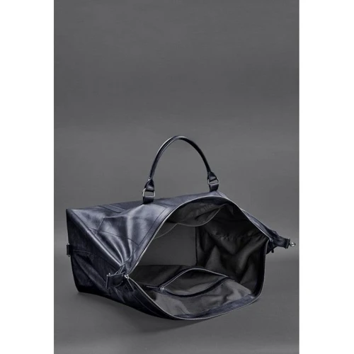 Дорожная сумка BlankNote темно-синяя (BN-BAG-41-mystic): Застежка Молния