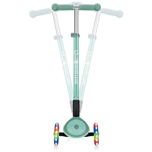 Самокат Globber Primo Foldable Plus Lights Mint (мятный) фото 7