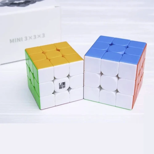 Кубик 3х3 YJ Zhilong mini М без наклеек магнитный (YJ8403): Вид Кубик Рубика