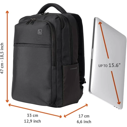 Сумка для ноутбуков Tucano 15.6" Marte Gravity AGS Black (BKMAR15-AGS-BK) фото 9