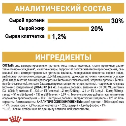 Сухой корм Royal Canin French Bulldog Puppy для щенков французского бульдога 3 кг (3990030): Класс Супер премиум