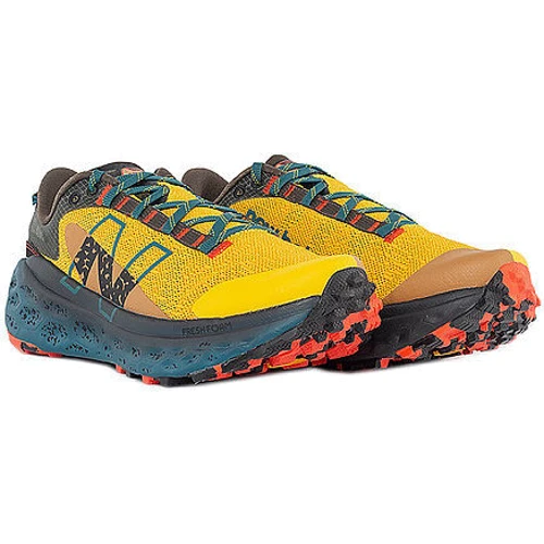 Кроссовки для бега New Balance Running Fresh Foam More Trail (MTMORLH2) 42 (9.5) желтые текстиль всесезон: Материал подкладки Текстиль