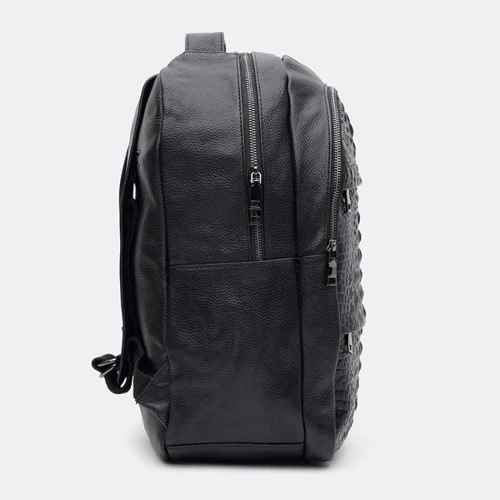 Чоловічий рюкзак Borsa Leather чорний (k1333-black): Тип Рюкзаки