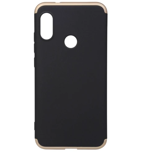 Чехол для телефонов BeCover Case 360° Super-protect Black/Gold for Xiaomi Redmi Note 6 Pro (703079)