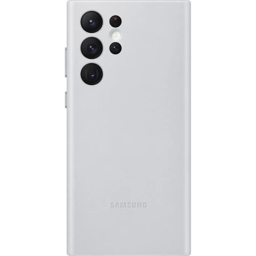 Аксесуар для смартфона Samsung Leather Cover Light Gray (EF-VS908LJEGRU) для Samsung S908 Galaxy S22 Ultra