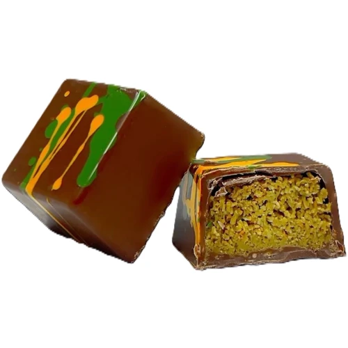 Конфеты Дубайский шоколад Laviva Chocolate Candy Dubai Chocolate 80 г (UA-0324): Условия хранения Хранить при температуре (18±3) °С и относительной влажности воздуха не более 75%