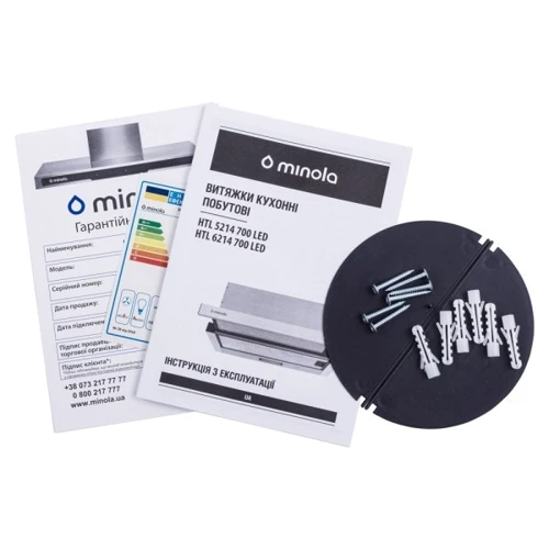 Вытяжка Minola HTL 5214 WH 700 LED фото 9