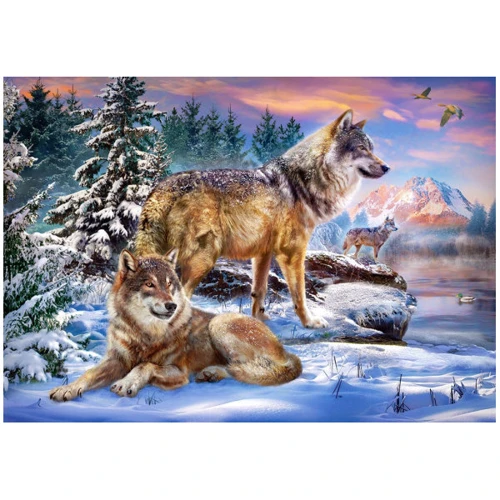 Пазл Castorland 500 животные Волчий мир (0505-53049): Производитель CASTORLAND