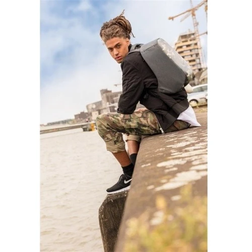 Чоловічий рюкзак антизлодій XD Design Bobby Compact 14" Camouflage Green зелений (P705.657): Стиль Милитари