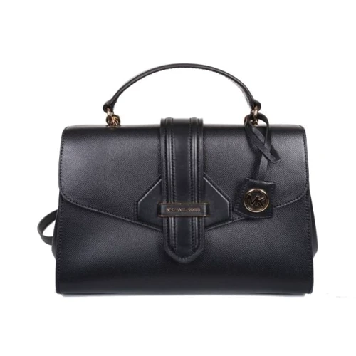 Жіноча каркасна сумка Michael Kors Bleecker MD чорна (30F9G0BS2L001)