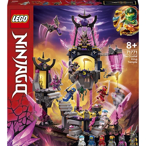 Конструктор LEGO NINJAGO Храм Кристального Короля (71771)