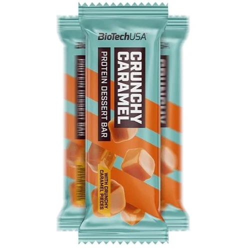 Протеиновый батончик BiotechUSA Protein Dessert Bar 50 g / Crunchy Caramel