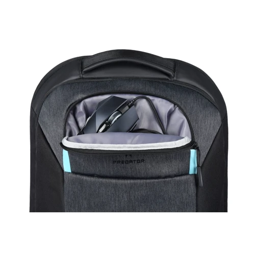 Сумка для ноутбуков Acer 15.6" Predator Hybrid Backpack Black with Teal Blue (NP.BAG1A.291): Форм-фактор 15.6"