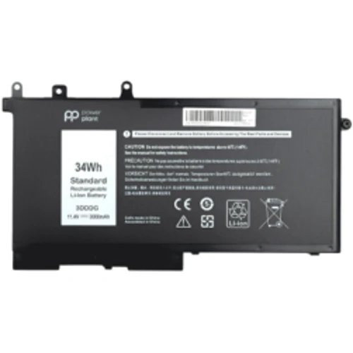 Батарея для ноутбука Dell 3DDDG Latitude E5580 11.4V Black 3000mAh OEM (66484)