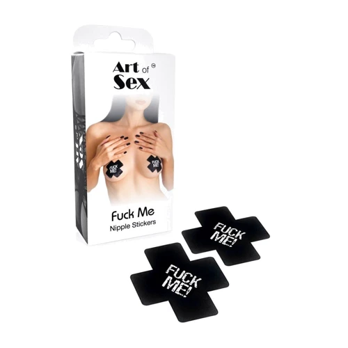 Пестисы на грудь Art of Sex - Fuck me (черный)