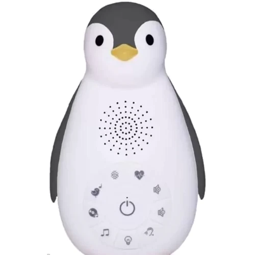 Ночник и музыкальный бокс Zazu Zoe Пингвиненок Серый (ZA-ZOE-01) фото 10