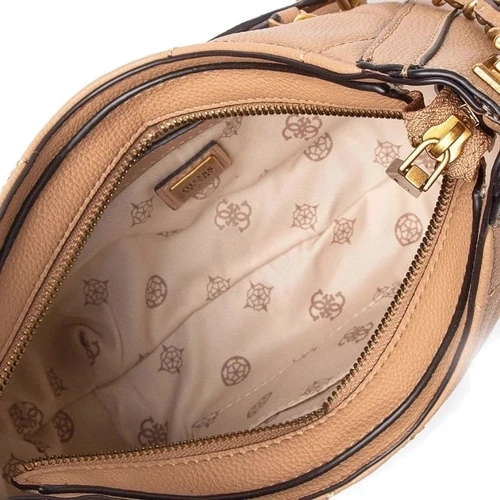 Женская сумка хобо GUESS ABEY SMALL HOBO темно-бежевая (HWQB8558010-BEI): Страна производитель США