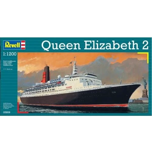Модель Revell Круизное судно Queen Elizabeth II 1:1200 (5806)