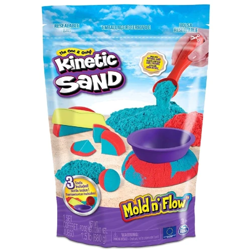 Набор песка для детского творчества Kinetic Sand Красочный дуэт 2 цвета 680 г (71652): Производитель Kinetic Sand