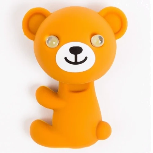 Ліхтарик-мигалка Zoonimal Ведмідь LED для дитячого велосипеда червоний (Z216_6DR-BE 8): Призначення Для велосипеда