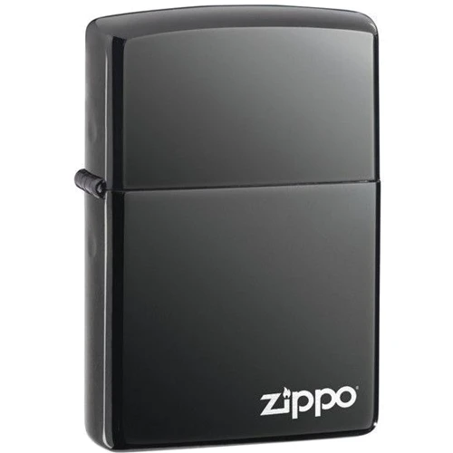 Зажигалка Zippo BLACK ICE w/ LOGO - Laser (150ZL)